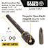 Klein Tools 3-In-1 Impact Flip Socket Set, 1 / 4", 5 / 16", 2-Piece