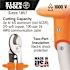Klein Tools Orange High-Leverage Insulated Cable Cutter 9.62" W/Plastic Handle