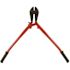 Klein Tools Black/Red Bolt Cutter 24" With Steel Handle