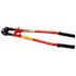 Klein Tools Black/Red Bolt Cutter 24" With Steel Handle