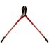Klein Tools Black/Red Bolt Cutter 36" With Steel Handle