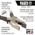 Klein Tools Rebar Work Plier With Tether Ring 9.38"