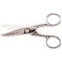 Klein Tools 100cs Carbon Steel Electrician Scissor 5.25" W/stripping Notches