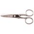Klein Tools 100cs Carbon Steel Electrician Scissor 5.25" W/stripping Notches