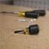 Klein Tools Black Cabinet Tip Screwdriver 3.438" W/round Shank 1-1/2''