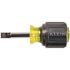 Klein Tools Black Cabinet Tip Screwdriver 3.438" W/round Shank 1-1/2''