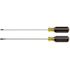 Klein Tools Steel 2-Piece Long Blade Screwdriver Set 10"