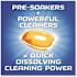 Finish Dish Detergent Gelpacs, Orange Scent, Carton Of 216