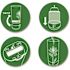Air Wick Ultra Automatic Pure Starter Kit White/gray Fresh Linen Case Of 4