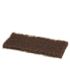 3M Doodlebug Scrub 'n Strip Pad, 4 5/8 X 10, Brown, Carton Of 20