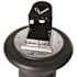 Rubbermaid Commercial Groundskeeper Black Cigarette Receptacle