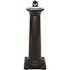 Rubbermaid Commercial Groundskeeper Black Cigarette Receptacle