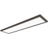 Satco Blink PRO LED 24" Cct 24w 120-277v Rect Surface Mount Black Fixture