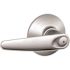 Schlage F-Series Lock F40 Privacy Lever Jazz Lever Satin Chrome