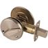 Schlage Satin NICKEL One Sided Deadbolt With Exterior Trim