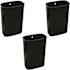 Alpine Industries 31.5-Gallon Stainless Deco Recycle/trash/compost Package Of 3