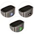 Alpine Industries 31.5-Gallon Stainless Deco Recycle/trash/compost Package Of 3