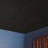 Genesis 2ft X 2ft Smooth PRO Black Lay In Ceiling Tile, Carton Of 12
