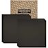 Genesis 2ft X 2ft Smooth PRO Black Lay In Ceiling Tile, Carton Of 12