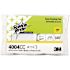 Scotch-Brite Easy Erasing Pad, 2-4/5 X 4-1/2 X 1- 1/5, Blue/white, Carton Of 12
