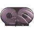 San Jamar Twin 9 Jbt Toilet Tissue Dispenser, Oceans, Black Pearl