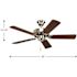 Progress Lighting Airpro Builder 42 In Indoor Ceiling Fan (Brushed Nickel)