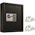 Adir Office 40-Key Steel Digital Lock Key Cabint Blck W/100 Key Tgs Package Of 2