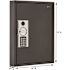 Adir Office 60-Key Stel Hd Digtl Lock Key Cabint Blck W/100 Key Tag Package Of 2