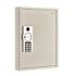 Adir Office 60-Key Steel Heavy-Duty Digital Lock Key Cabinet White