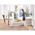 Grohe Concetto Single-Handle Pull-Down Kitchen Faucet Dual Spray 1.75 GPM