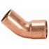 Mueller Streamline 1-1/8 in. x 1 in. Copper FTG x C 45-Degree Street Elbow
