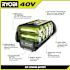 RYOBI 40 Volt Lithium-Ion 6.0 Ah High Capacity Battery