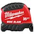 Milwaukee Wide Blade Tape Measure, 35 Ft