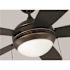 Generation Lighting Discus 52 In. 5-Blade Led Ceiling Fan W/ Light (Roman Bronze)