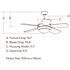Generation Lighting Discus Classic 44 In. 5-Blade Led Ceiling Fan W/ Light (Brushed Steel)