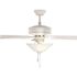 Monte Carlo Haven 52 In. 5-Blade Led Ceiling Fan W/ Light (White)