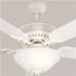 Monte Carlo Haven 52 In. 5-Blade Led Ceiling Fan W/ Light (White)