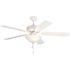 Monte Carlo Haven 52 In. 5-Blade Led Ceiling Fan W/ Light (White)