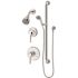 Symmons Origins Shower/hand Shower System With Valve In Chrome 2.5 GPM