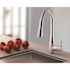 Symmons Sereno Single Handle Kitchen Faucet 1.0 GPM 2-Function Pull Plsh Chrome