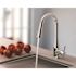 Symmons Sereno Single Handle Kitchen Faucet 1.0 GPM 2-Function Pull Plsh Chrome