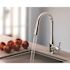 Symmons Sereno Single Handle Kitchen Faucet 1.0 GPM 2-Function Pull Plsh Chrome