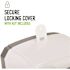 Alpine Industries 1200ml Liquid Gel Hand Sanitizer Soap Dispenser -Floor Stand