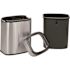 Alpine Industries 2.6 Gal. Stainless Steel Rectangular Liner Open Top Trash Can
