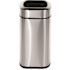 Alpine Industries 2.6 Gal. Stainless Steel Rectangular Liner Open Top Trash Can