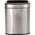 Alpine Industries 2.6 Gal. Stainless Steel Rectangular Liner Open Top Trash Can