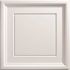 Genesis 2ft X 2ft Icon Coffer White Lay In Ceiling Tile, Case Of 12