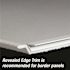 Genesis 2ftx2ft Stucco PRO Revealed Edge Black Lay In Ceiling Tile, Carton Of 12
