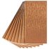 Aspect Metal Copper Peel-And-Stick Backsplash, Long Grain, 3 X 6 Package Of 8