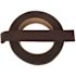 Roppe 4.5 In X .125 In X 120 Ft Brown Rubber Wall Cove Base Coil